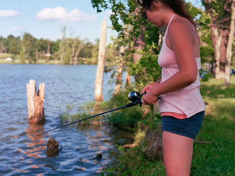 Fishing in Jackson Park, Spring 2010